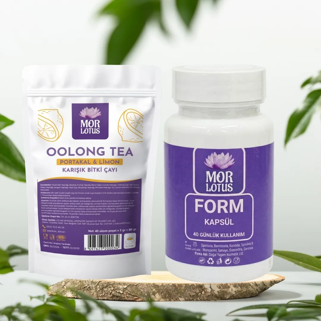 Form Kapsül ve Bitkisel Oolong Çayı İkili Set