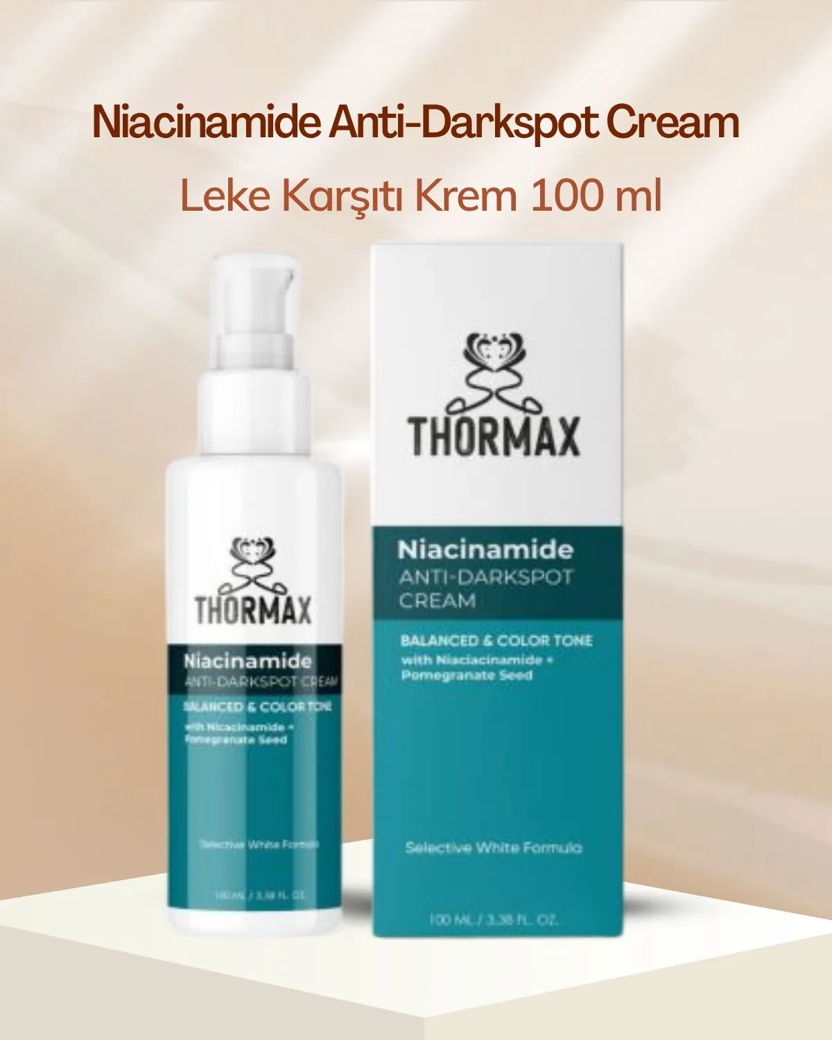 Thormax Niacinamide Anti-Darkspot Cream - Leke Karşıtı Krem 100 ml