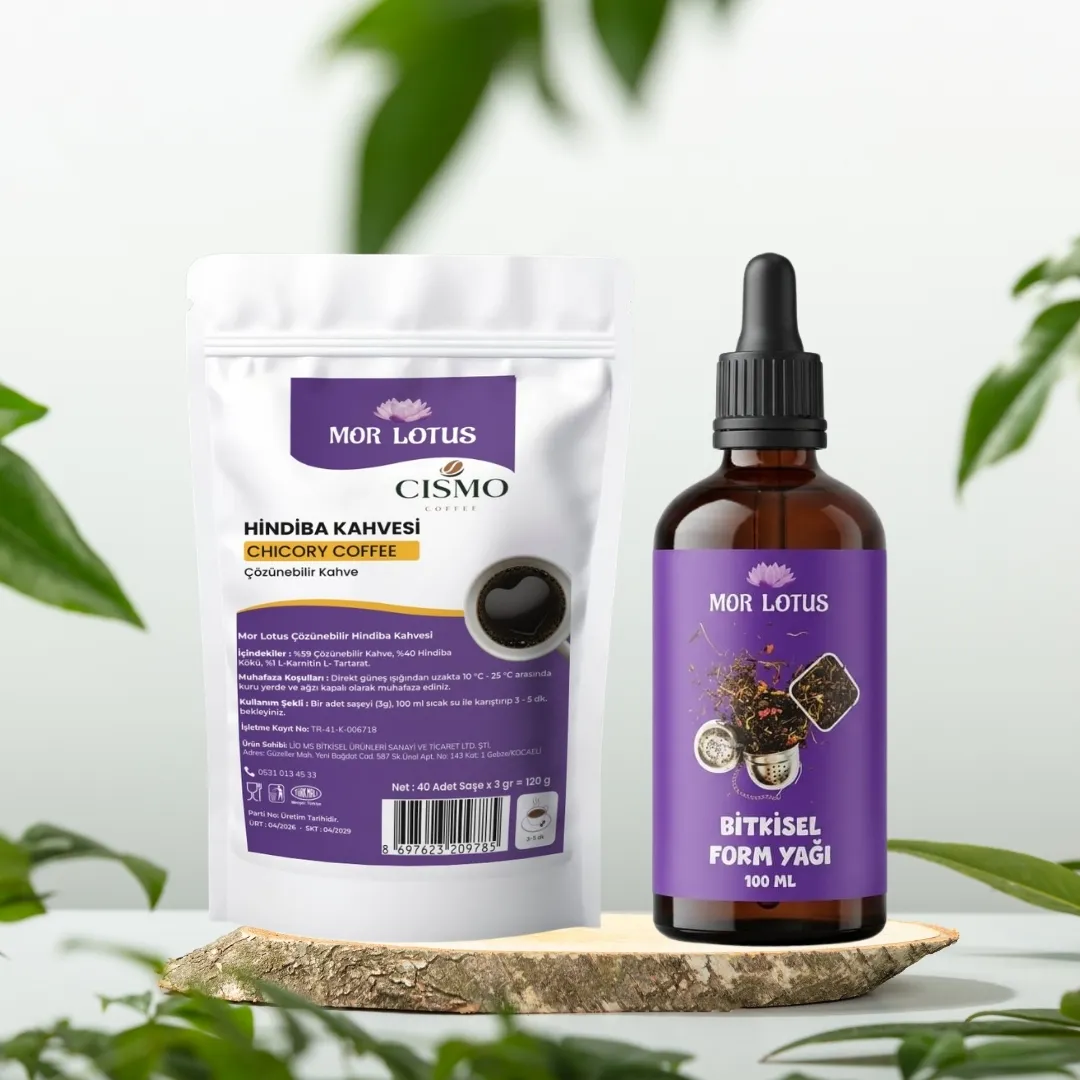 Cismo Hindiba Kahvesi ve Bitkisel Form Yağı İkili Set